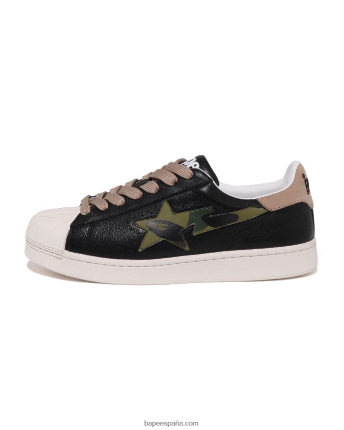 hombres A Bathing Ape cráneo sta # 1 288PLL682 negro