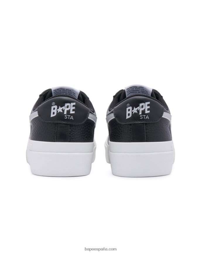 hombres A Bathing Ape loco sta # 1 288PLL658 negro