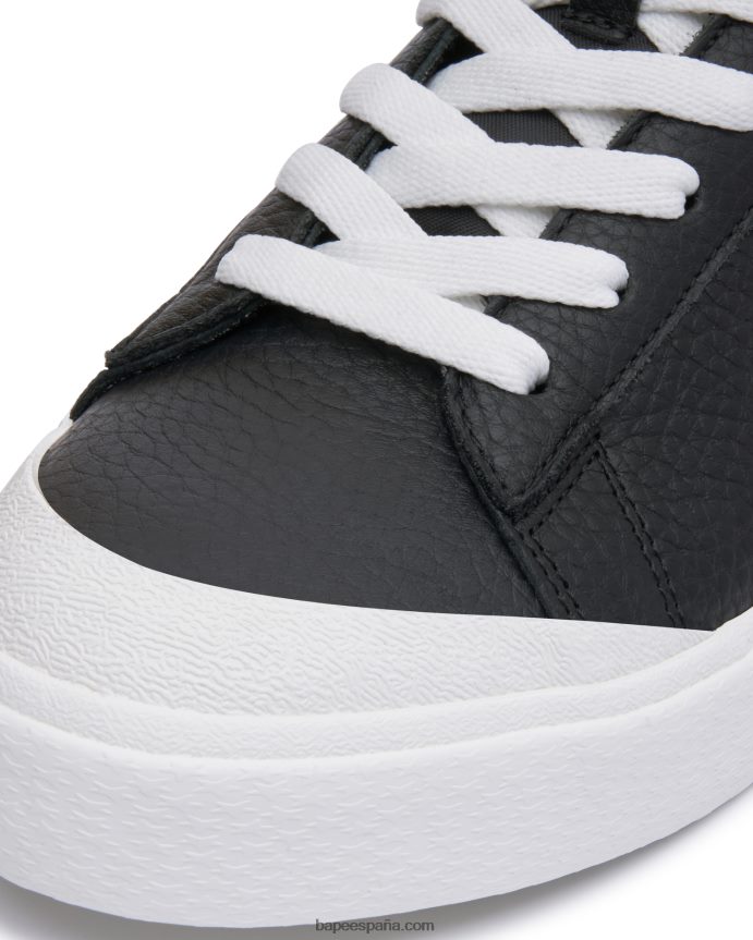 hombres A Bathing Ape loco sta # 1 288PLL658 negro