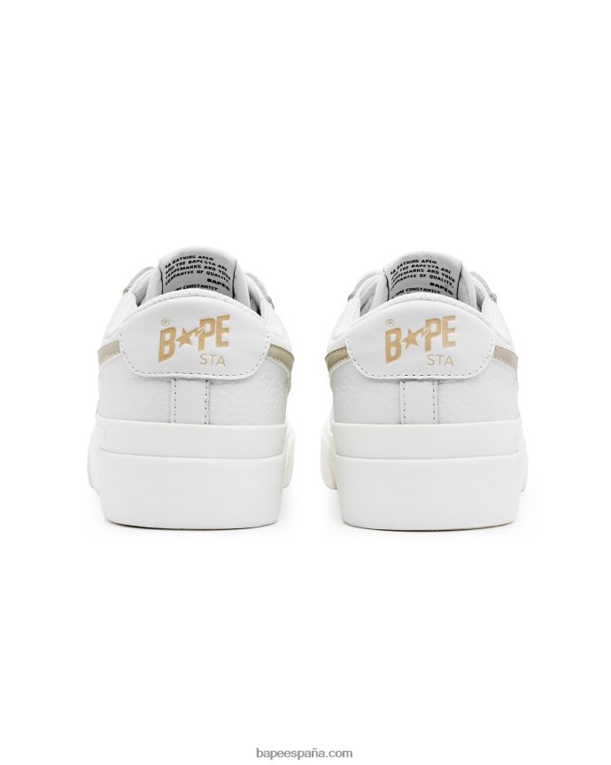 hombres A Bathing Ape loco sta # 1 288PLL659 blanco