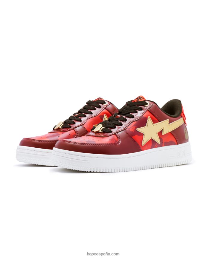 hombres A Bathing Ape proyecto cny 288PLL681 rojo brillante