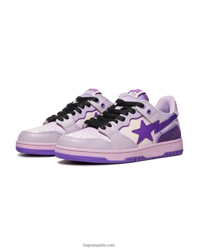 hombres A Bathing Ape sk8 sta #1 288PLL710 púrpura