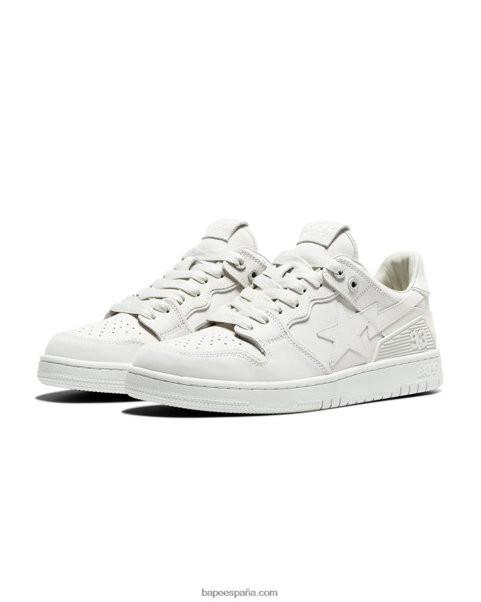 hombres A Bathing Ape sk8 sta 288PLL715 gris claro