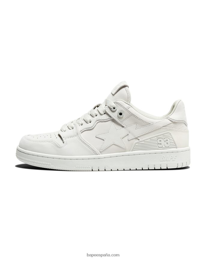 hombres A Bathing Ape sk8 sta 288PLL715 gris claro