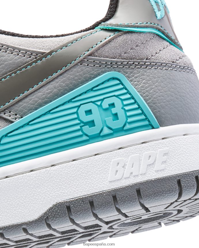 hombres A Bathing Ape sk8 sta #2 288PLL684 gris