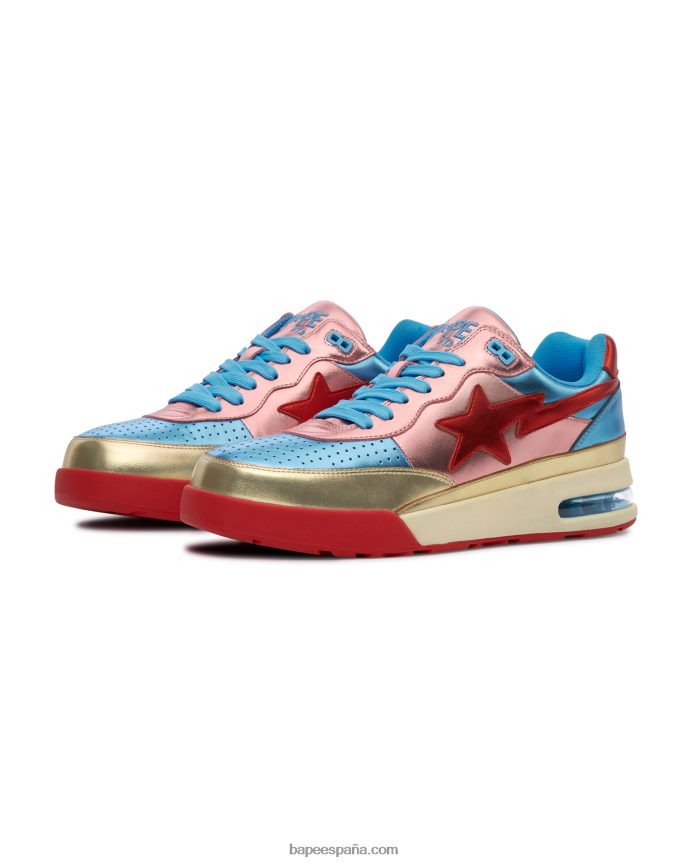 hombres A Bathing Ape zapatillas road sta m2 288PLL717 azul