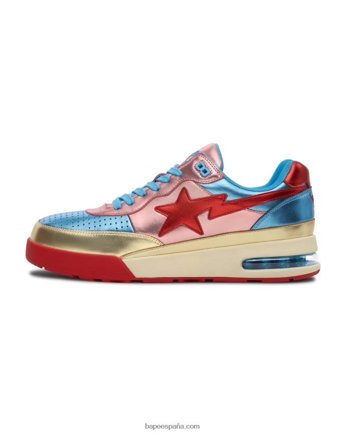 hombres A Bathing Ape zapatillas road sta m2 288PLL717 azul