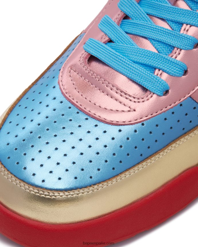 hombres A Bathing Ape zapatillas road sta m2 288PLL717 azul