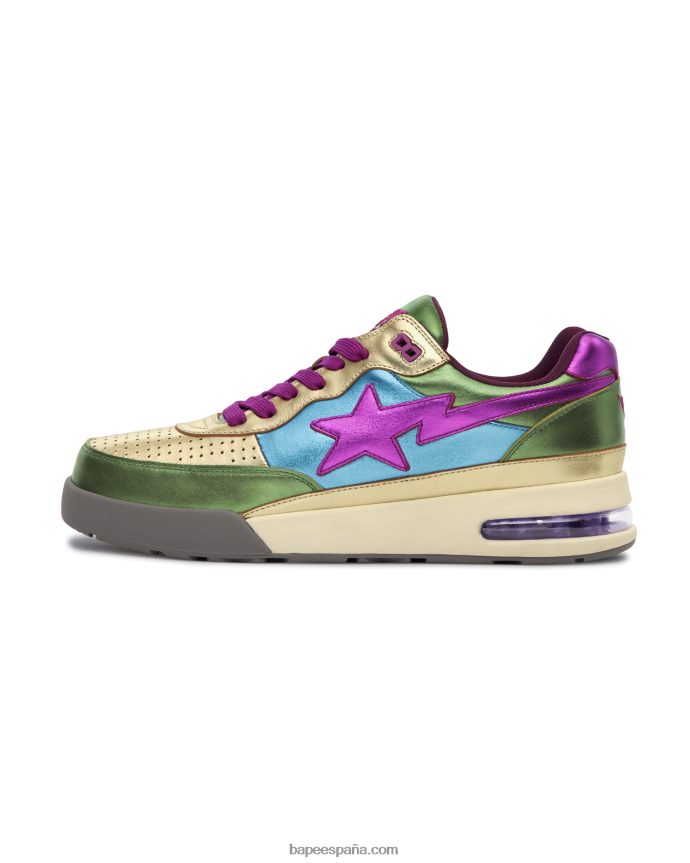 hombres A Bathing Ape zapatillas road sta m2 288PLL718 oro