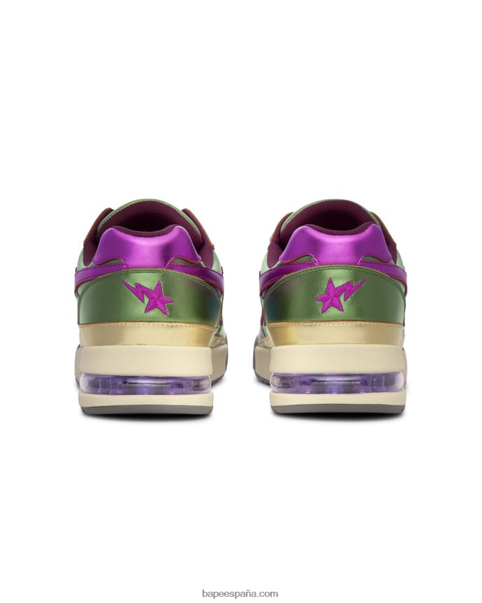 hombres A Bathing Ape zapatillas road sta m2 288PLL718 oro