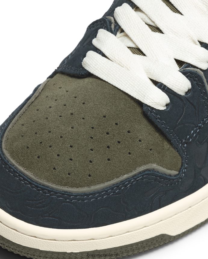 hombres A Bathing Ape zapatillas sk8 sta 288PLL731 Azul marino