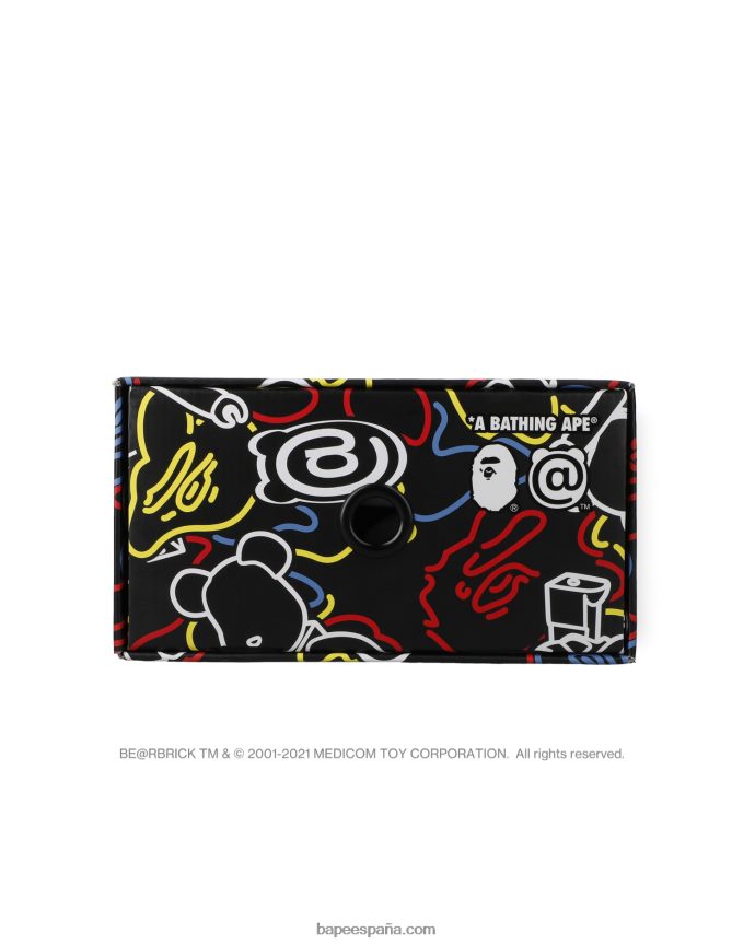 hombreszapatillas bape sta x medicom toy be r camo m1 288PLL734 negro