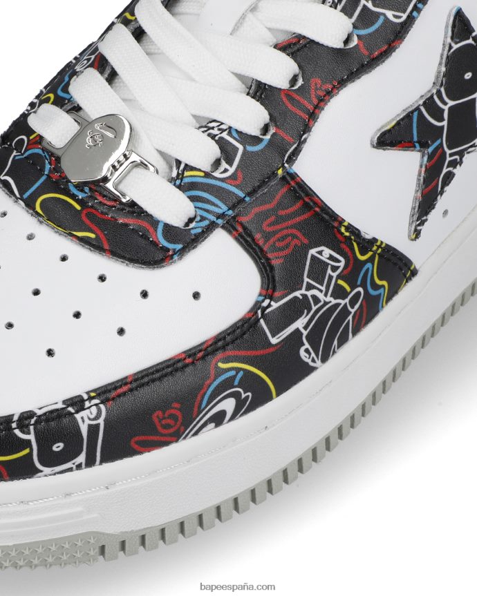 hombreszapatillas bape sta x medicom toy be r camo m1 288PLL734 negro