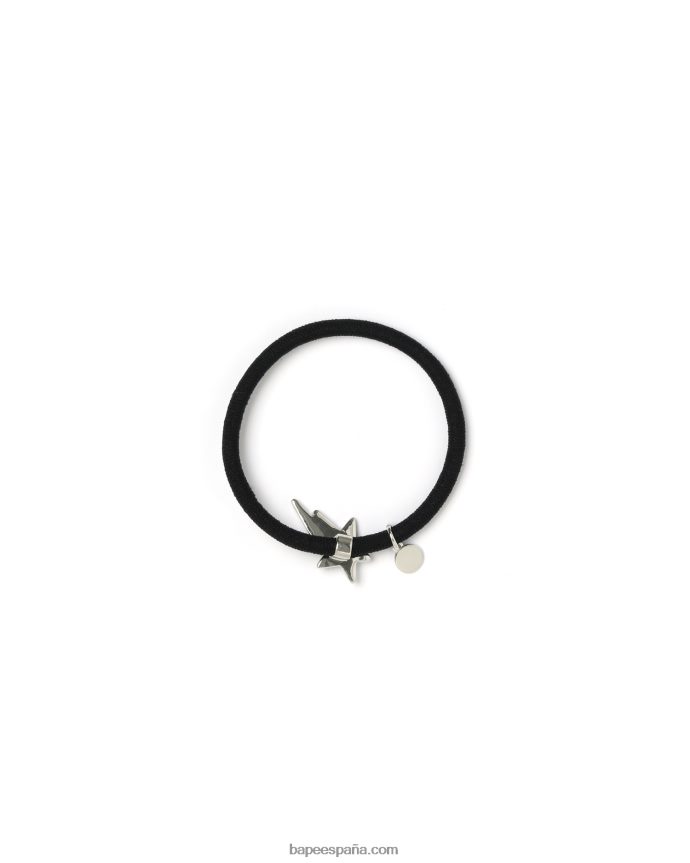 mujer A Bathing Ape diadema con logo 288PLL1116 Esmeralda