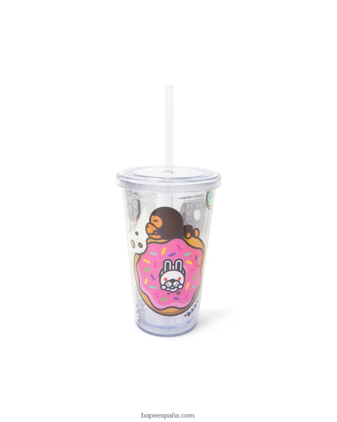 mujer A Bathing Ape vaso plastico bebe milo 288PLL1134 rosa