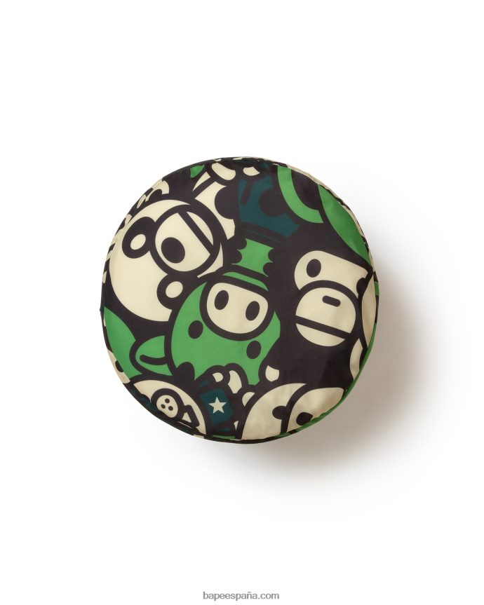 mujer A Bathing Ape puf bebe milo 288PLL1136 ejercito verde