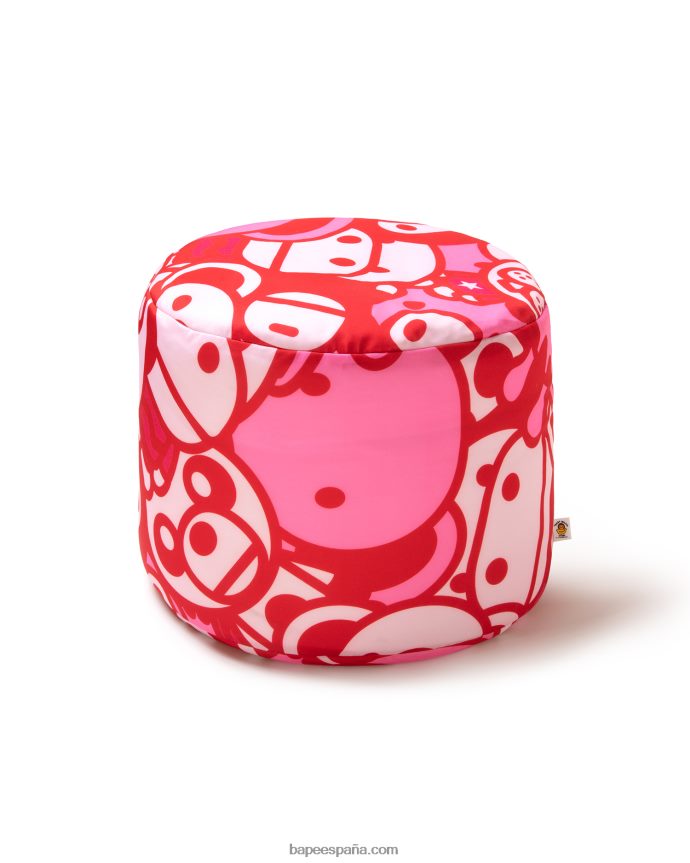 mujer A Bathing Ape puf bebe milo 288PLL1137 rosa