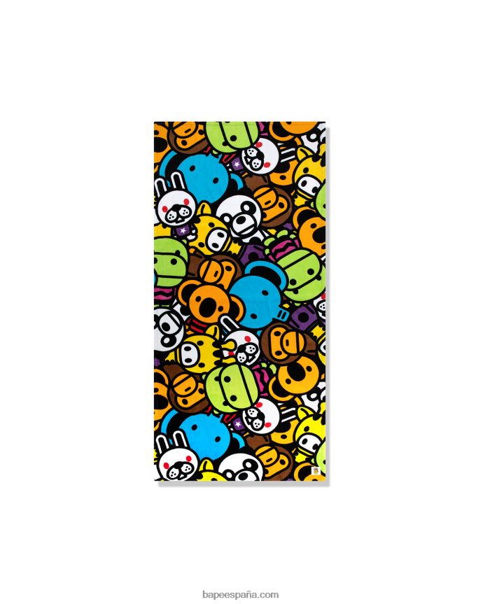 mujer A Bathing Ape toalla de baño bebe milo 288PLL1091 caso