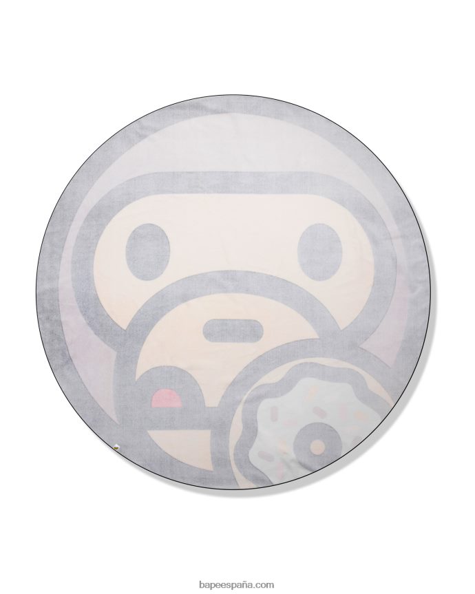 mujer A Bathing Ape toalla de playa bebe milo 288PLL1094 marrón