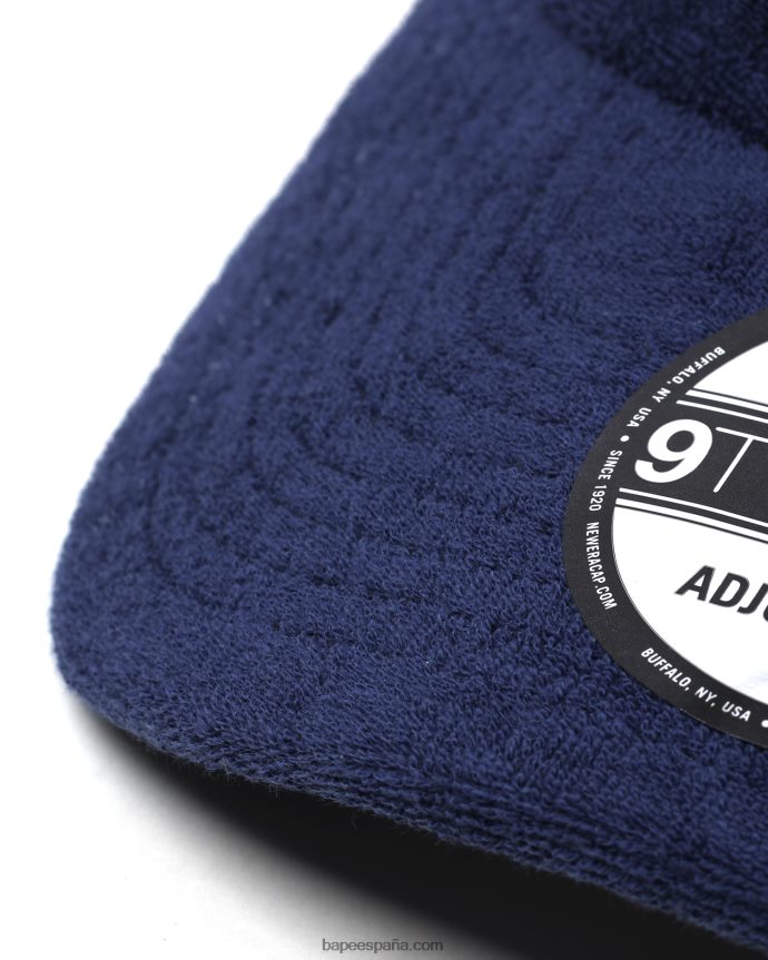 mujer A Bathing Ape gorra con logo x new era 9twenty 288PLL1087 azul