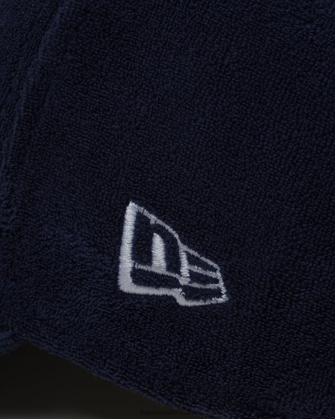 mujer A Bathing Ape gorra con logo x new era 9twenty 288PLL1087 azul