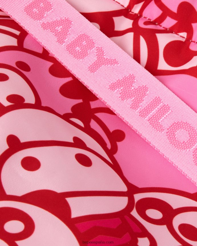 mujer A Bathing Ape bolso farol bebe milo 288PLL1079 rosa