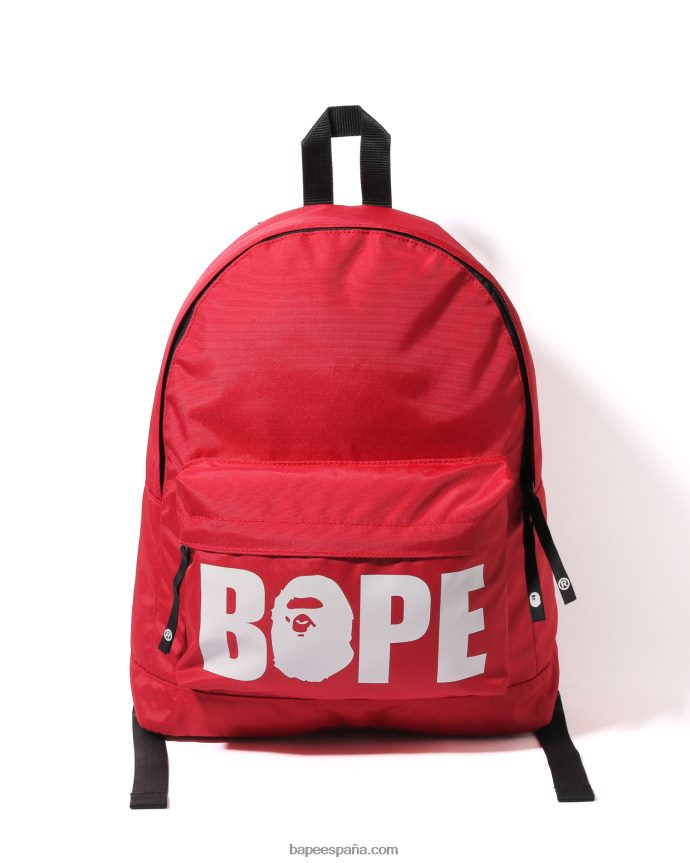 mujer A Bathing Ape bolsa de feliz año nuevo 288PLL1264 rojo brillante