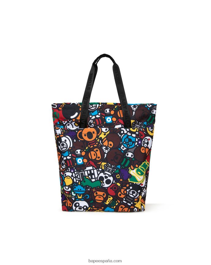 mujer A Bathing Ape mochila tote baby milo 288PLL1138 caso