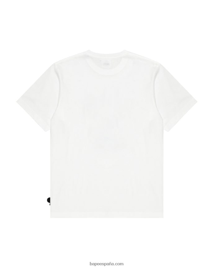 mujer A Bathing Ape camiseta bebé milo 288PLL857 blanco