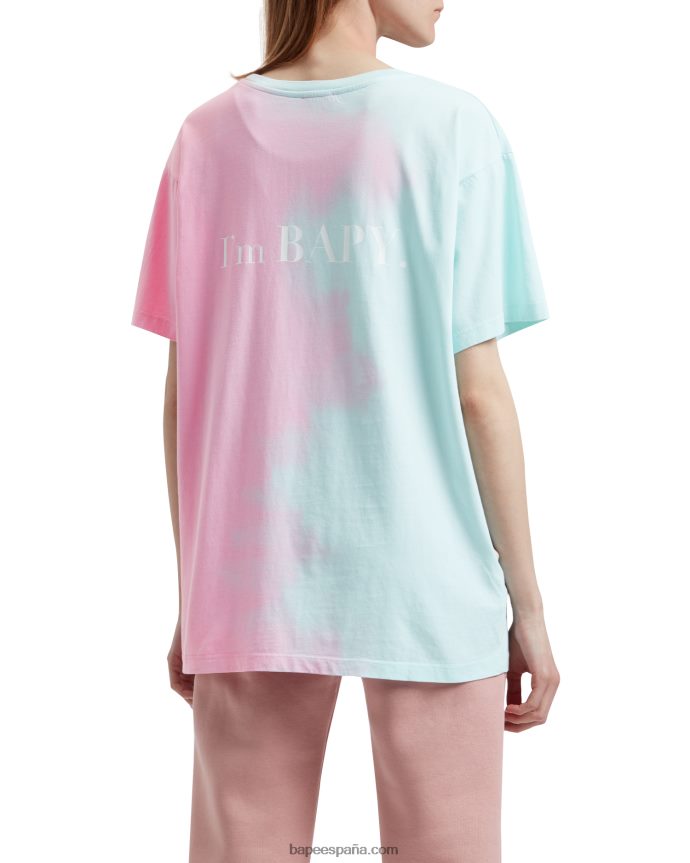 mujer A Bathing Ape camiseta x ireneisgood 288PLL987 menta