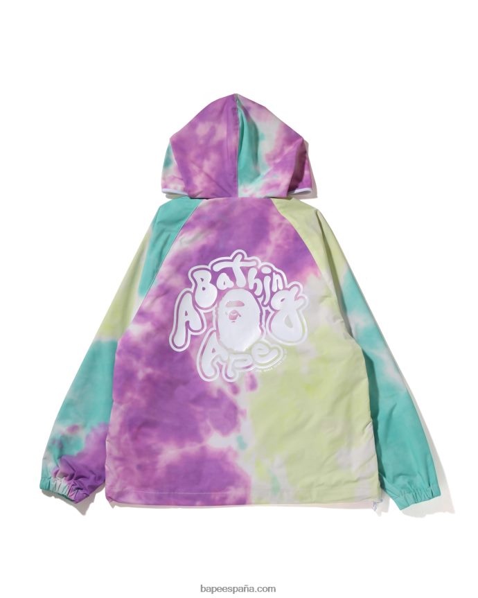 mujer A Bathing Ape chamarra oversize con capucha y cremallera completa 288PLL995 caso