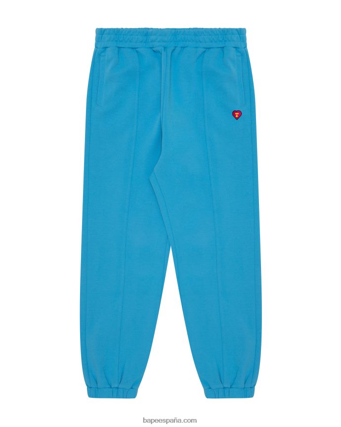 mujer A Bathing Ape pantalones de la pista 288PLL1059 azul