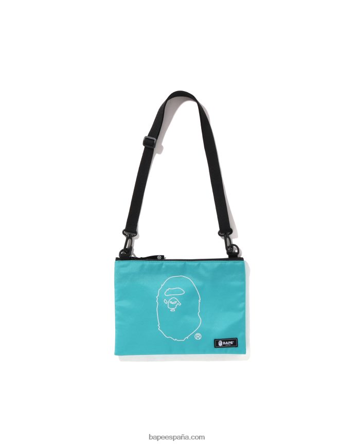 mujer A Bathing Ape bolsa de verano vacaciones playa 288PLL1144 azul