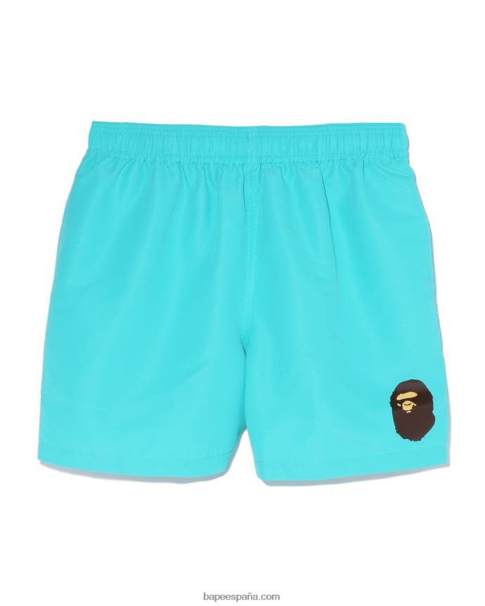 mujer A Bathing Ape bolsa de verano vacaciones playa 288PLL1144 azul