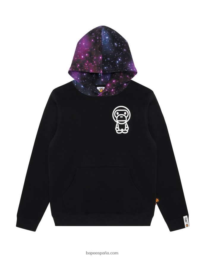 mujer A Bathing Ape sudadera bebe milo 288PLL871 negro