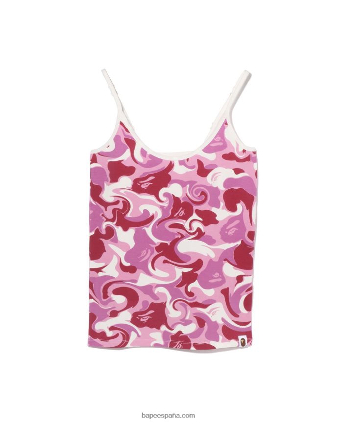 mujer A Bathing Ape camisola de camuflaje de mármol 288PLL922 rosa
