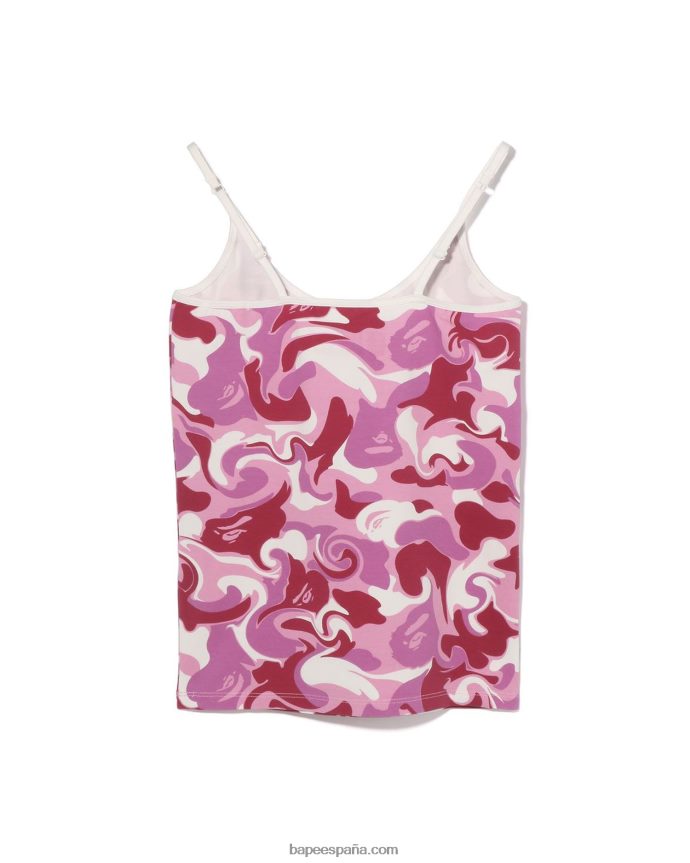mujer A Bathing Ape camisola de camuflaje de mármol 288PLL922 rosa