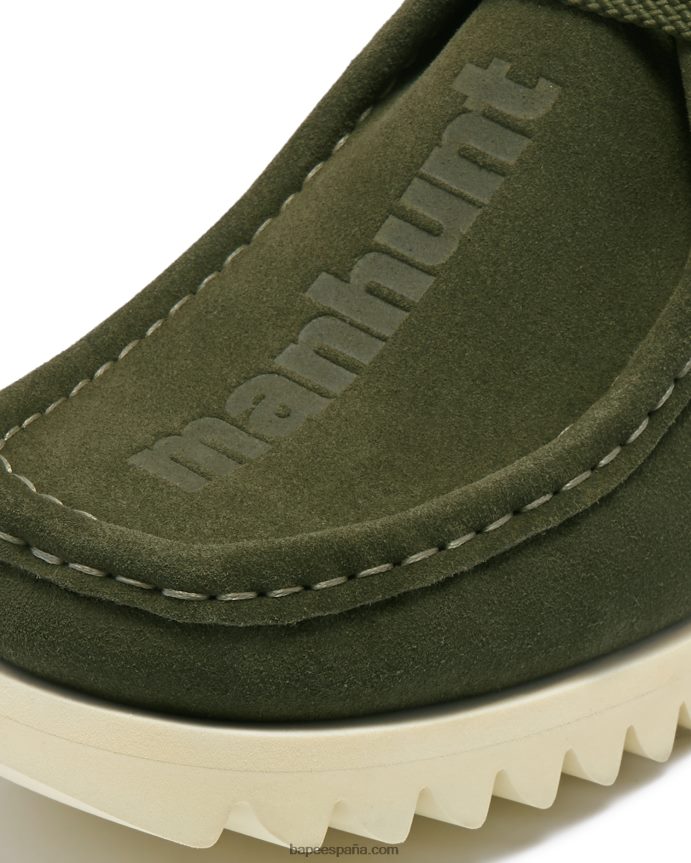 mujer A Bathing Ape persecución #2 288PLL1221 ejercito verde