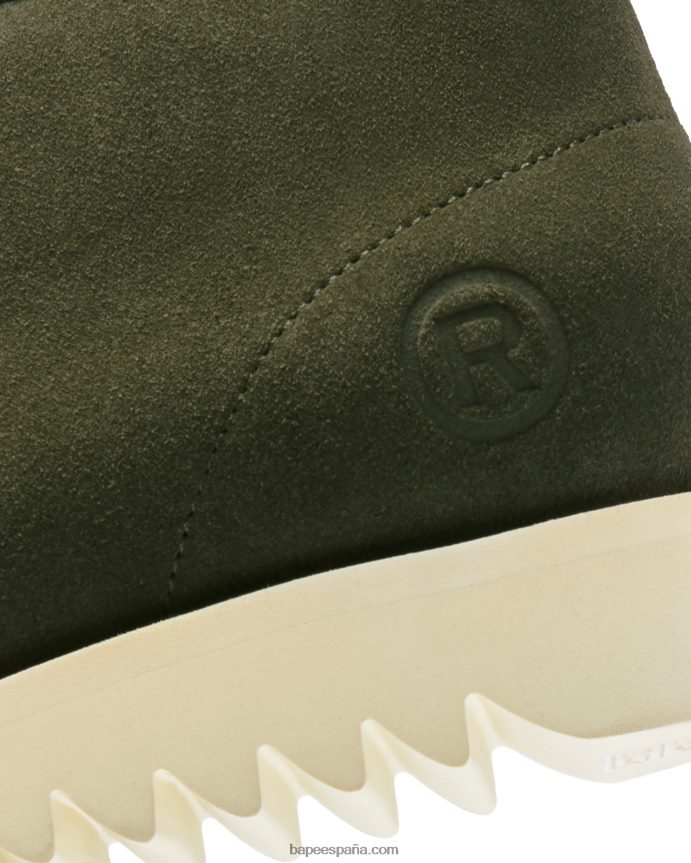 mujer A Bathing Ape persecución #2 288PLL1221 ejercito verde