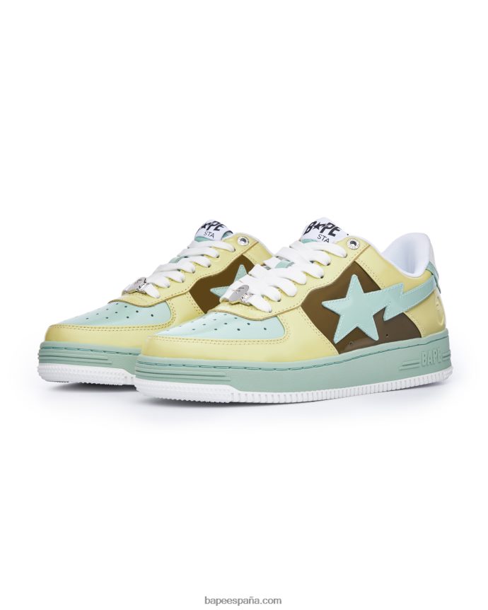 mujer A Bathing Ape #2 l1 288PLL1234 amarillo pastel