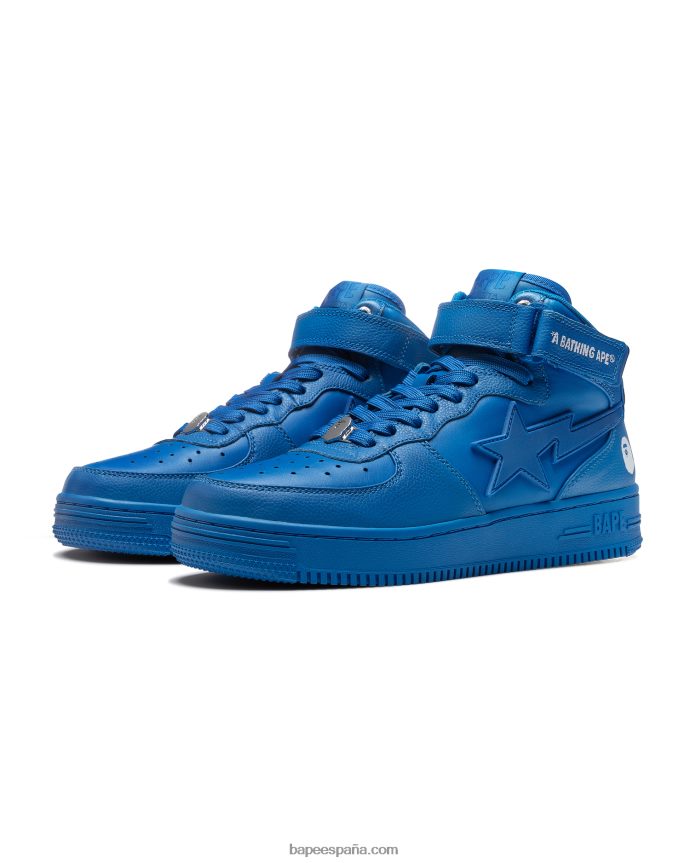 mujer A Bathing Ape mis zapatillas 288PLL1254 azul