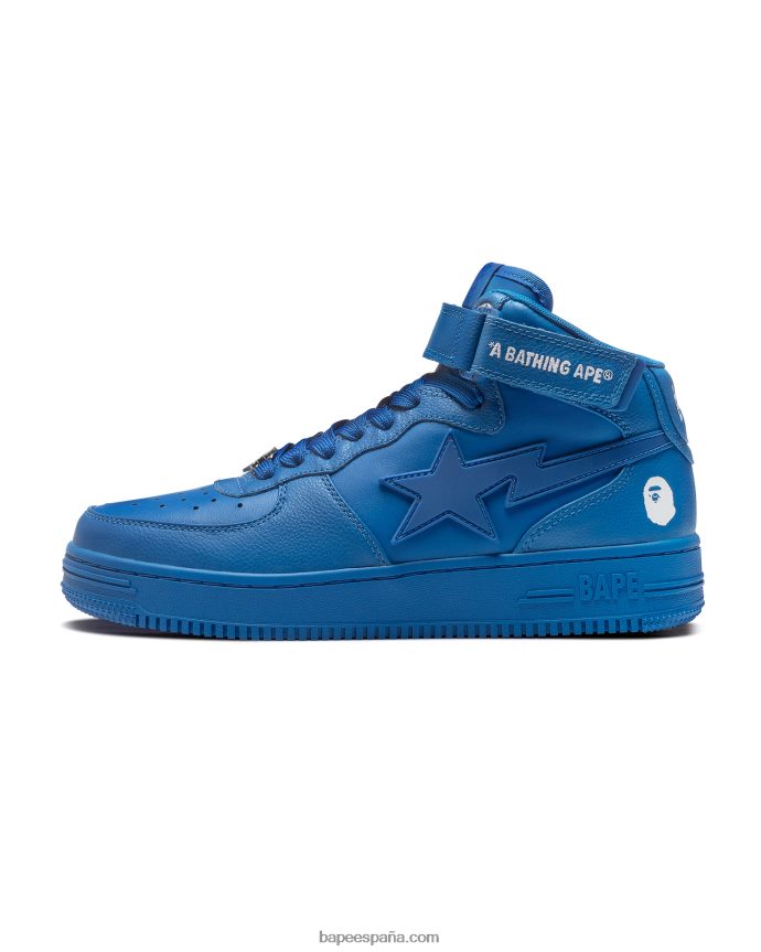 mujer A Bathing Ape mis zapatillas 288PLL1254 azul