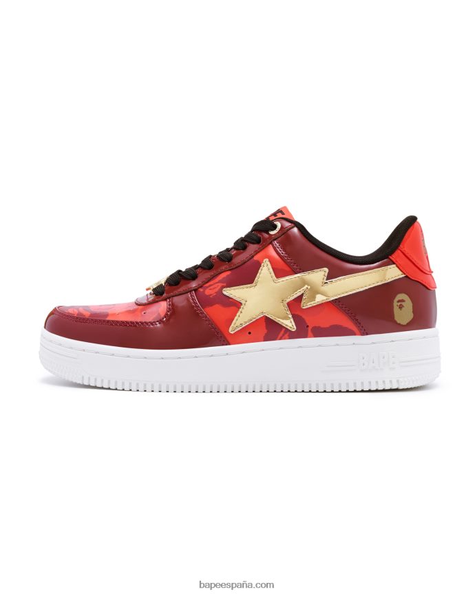 mujer A Bathing Ape proyecto cny 288PLL1225 rojo brillante