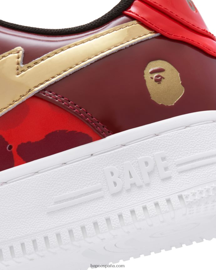 mujer A Bathing Ape proyecto cny 288PLL1225 rojo brillante