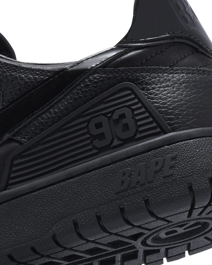 mujer A Bathing Ape sk8 personal #3 288PLL1230 negro