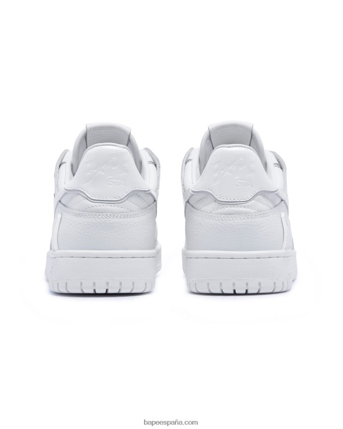 mujer A Bathing Ape sk8 personal #3 288PLL1231 blanco