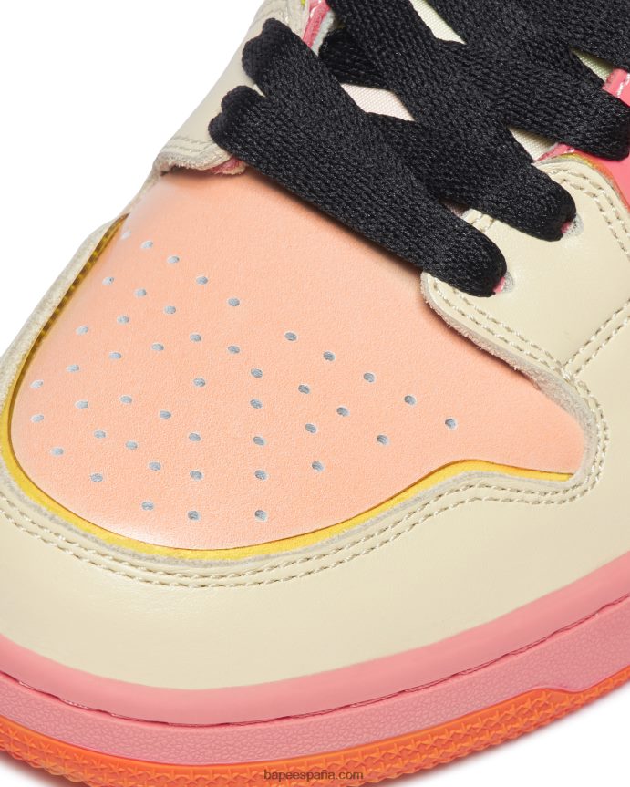 mujer A Bathing Ape sk8 sta #1 288PLL1238 naranja