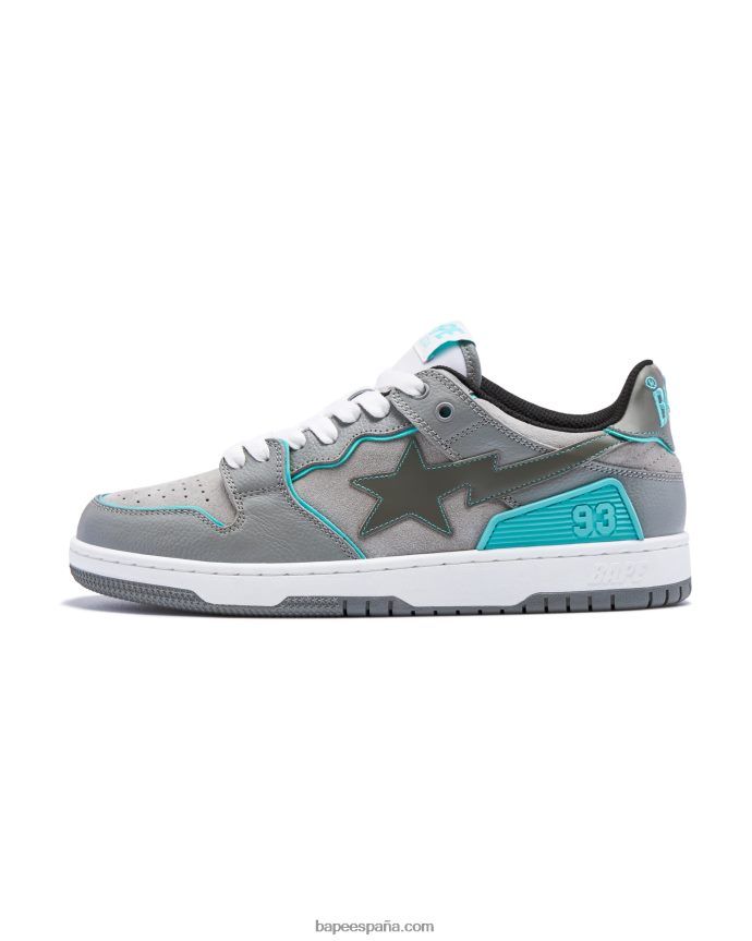 mujer A Bathing Ape sk8 sta #2 288PLL1228 gris