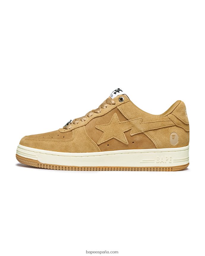 mujer A Bathing Ape zapatillas 288PLL1246 beige