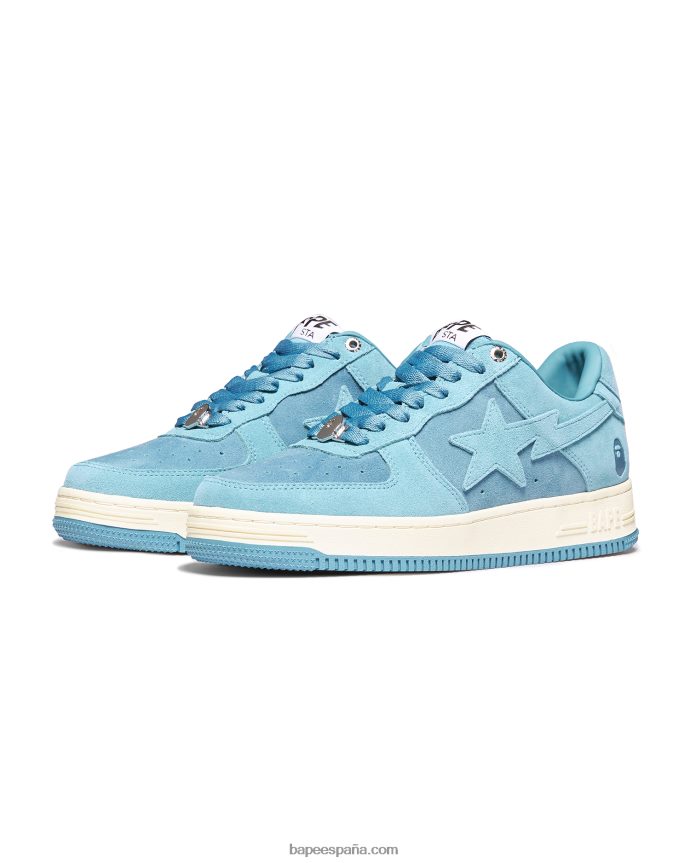 mujer A Bathing Ape zapatillas 288PLL1248 azul claro